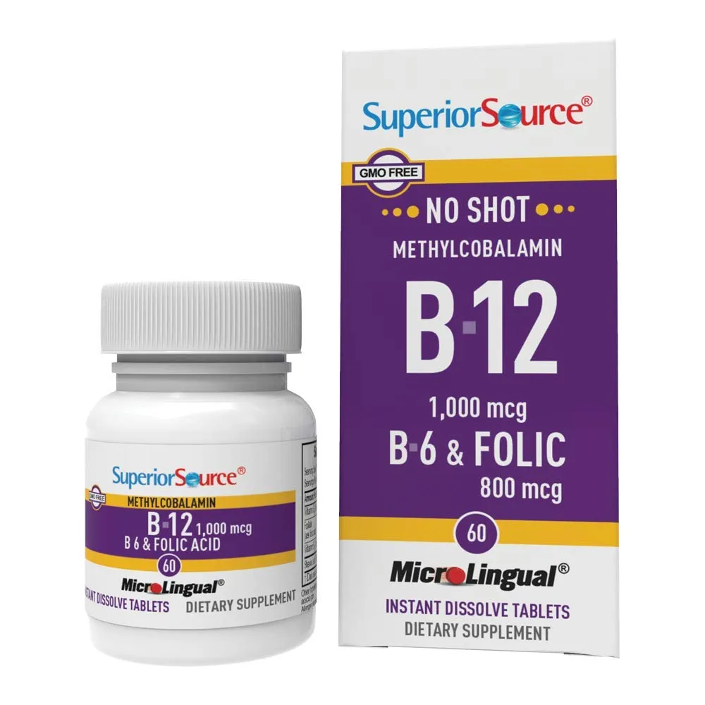 Superior Source No Shot Methylcobalamin B12