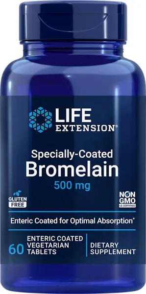 Life Extension Specially Coated Bromelain