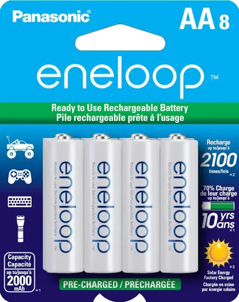 Panasonic Eneloop AAA Batteries