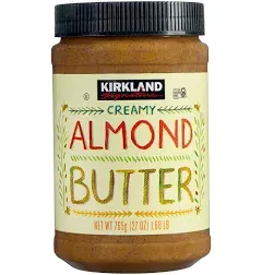 Kirkland Signature Creamy Almond Butter, 27 Ounce