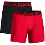 Under Armour Tech 6" Boxerjock Boxer Brief - 2 Pack