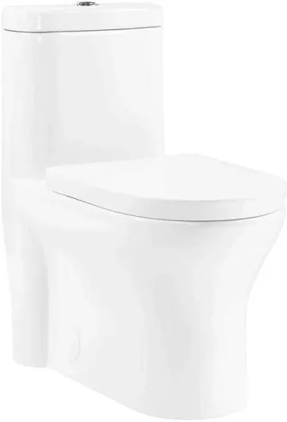 Monaco One-Piece Elongated Toilet Dual Flush 1.1/1.6 gpf with 10" Rough in