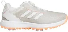 Adidas S2g Boa adjustable waterproof Spiked Golf shoes Womens 6.5 White Coral