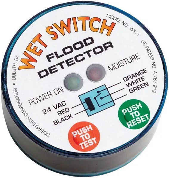 Diversitech Ws-1 Condensation Flood Detector Switch,Spdt