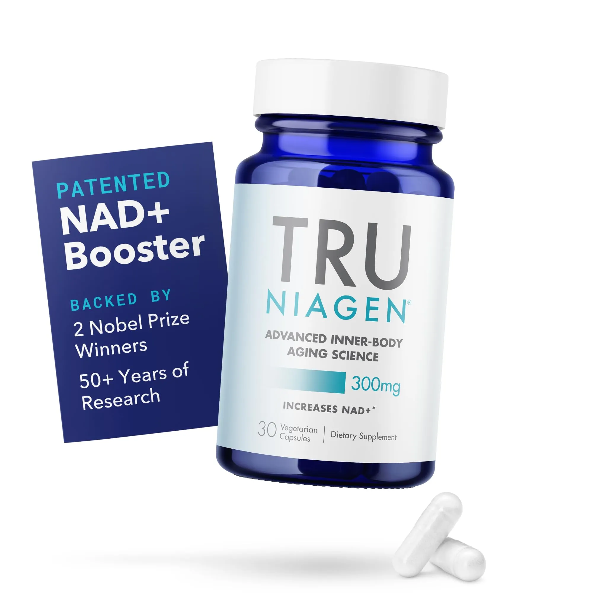 Tru Niagen Patented Nicotinamide Riboside NAD+ 30 Caps