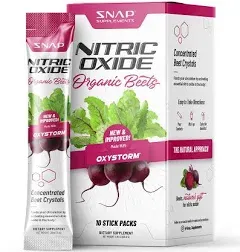 Snap Supplements Nitric Oxide Organic Beets Single-Serve Packs