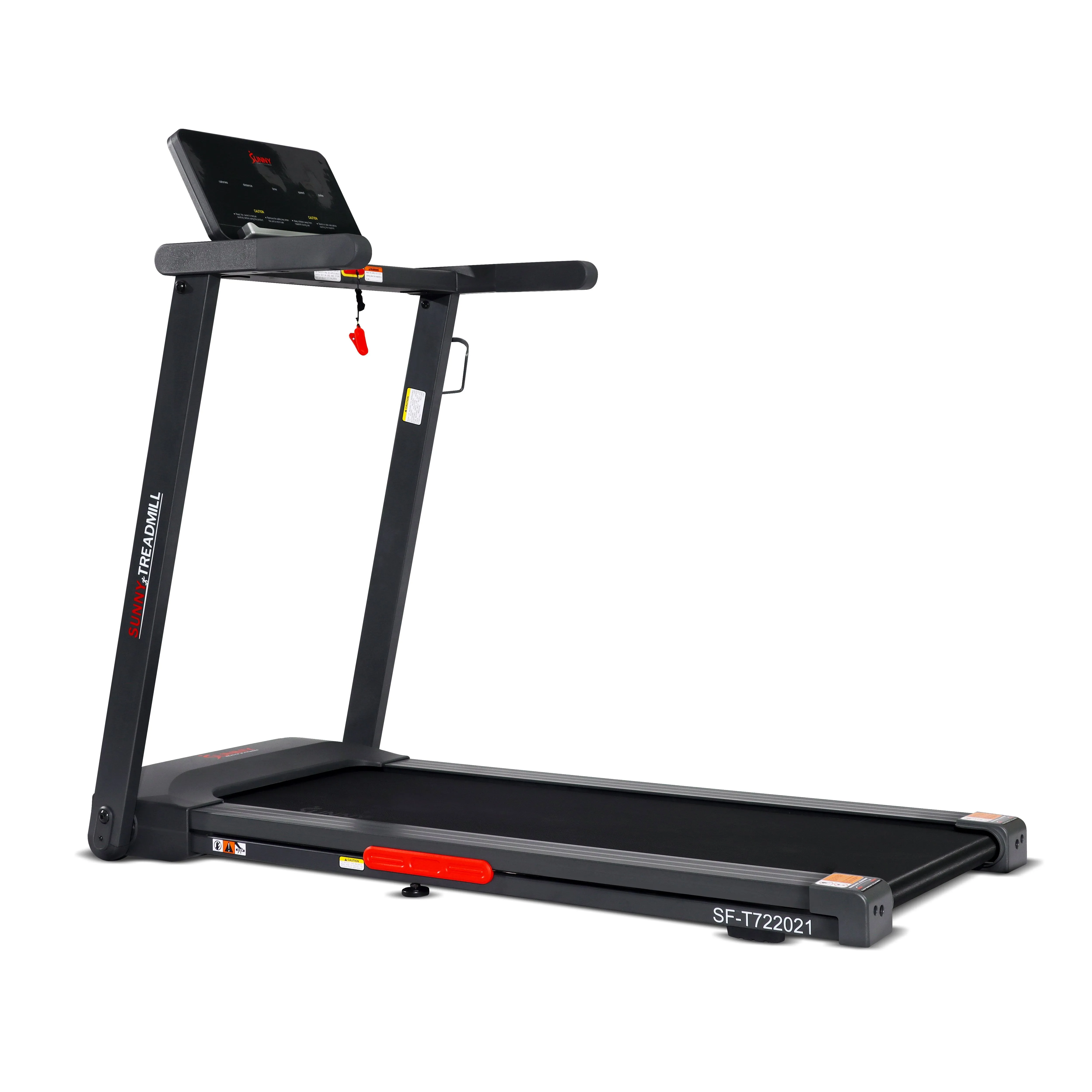 Sunny Health & Fitness Interactive Slim Treadmill with Bluetooth