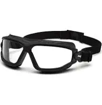 Pyramex Safety GB10010TM Torser Safety Goggles,Clear H2MAX Anti-Fog Lens