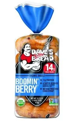 Dave's Killer Bread Organic Boomin' Berry Bagels