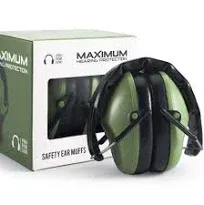 Pro For Sho 34dB Shooting Ear Protection - Special Designed Ear Muffs Lighter Weight & Maximum Hearing Protection