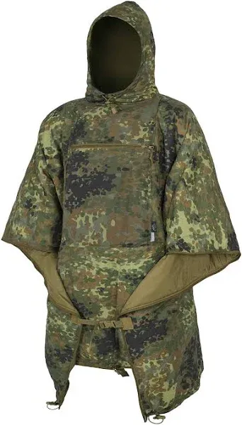 Helikon Tex Swagman Poncho Outdoor Blanket Wilderness Bushcraft Woobie Camo