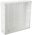 Leviton 47605-14E 14" SMC Series, Structured Media Enclosure only, White