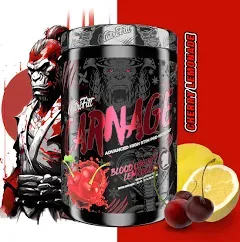 Pre Fitt Carnage Pre-Workout 25 Servings | NutriFitt