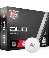 Wilson Staff 2023 Duo Soft NFL Golf Balls - Cleveland Browns - Matte Orange