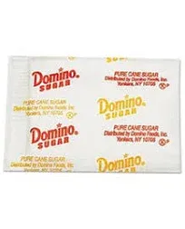 Domino Premium Pure Cane Granulated Sugar Packets, 2000 Count (Pack of 1)