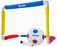 Kids 24 x 16 Soccer Goal with Ball and Pump Team Sports Soccer