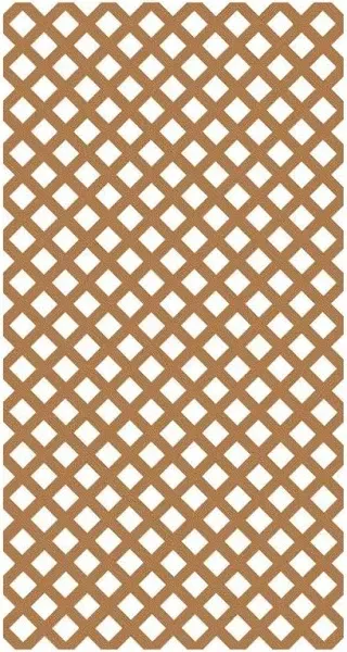 Barrette Outdoor Living 4 ft. x 8 ft Vinyl Lattice