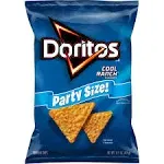 Doritos Cool Ranch Tortilla Chips - Party Size 14.5 oz