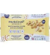 Pascha Organic Rice Milk Chocolate Baking Chips - White Chocolate -