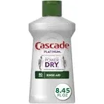 Cascade Platinum Rinse Aid, 8.45 ounces