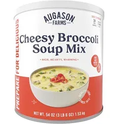 Augason Farms Cheesy Broccoli Soup Mix Can