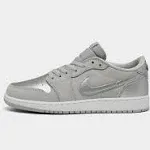 Air Jordan 1 Retro Low OG GS 'Metallic Silver'