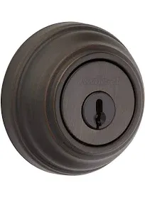 Kwikset SmartKey Venetian Bronze Metal Deadbolt