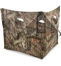 Guide Gear GGDHTB Dual Hub Turkey Hunting Blind, Breakup Camouflage