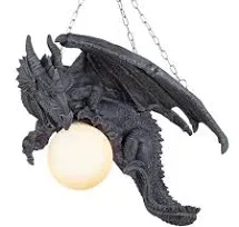 Design Toscano Nights Fury Dragon Lamp