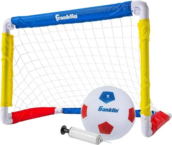 Kids 24 x 16 Soccer Goal with Ball and Pump