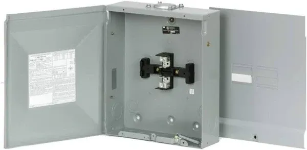 BR 125 Amp 4-Space 8-Circuit Outdoor Main Lug Loadcenter with Cover