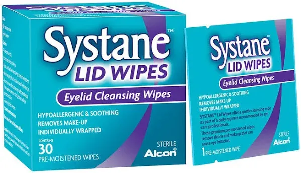 Systane Eyelid Cleansing Wipes (30 COUNT)