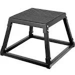 VEVOR Plyometric Platform Box Fitness Exercise Jump Box Step Plyometric Box Jump for Exercise Fit Training