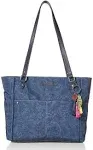 Sakroots Metro Tote Bag - Indigo Spirit Desert