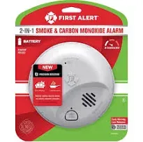 First Alert Battery-Powered Ionization Smoke and Carbon Monoxide Detector