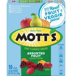 Mott's Assorted Fruit Flavored Snacks