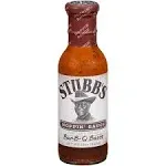 Stubb&#039;s Moppin&#039; Sauce BBQ Baste, 12 oz (Pack of 4)