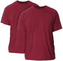 Adult Ultra Cotton T-Shirt, Style G2000, Multipack, Red (2-Pack), 3X-Large