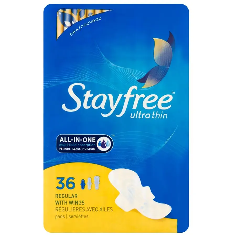 Stayfree Ultra Thin Regular Pads with Wings