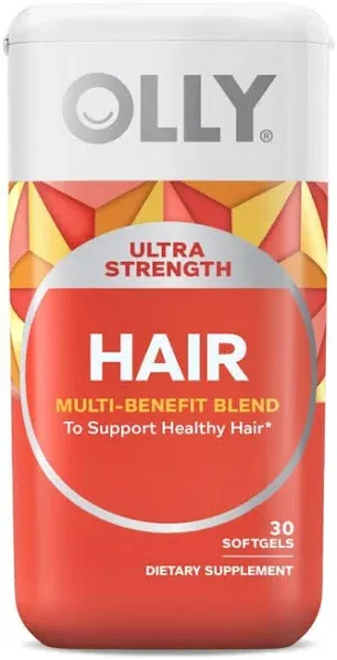 Olly Ultra Strength Hair 30 Softgels