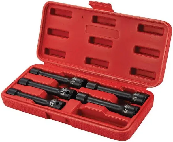 SUNEX TOOLS Impact Socket Sets 1/2 in. Drive Head Bolt Socket Set (5-Piece)