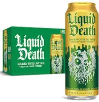 Liquid Death Green G Tea