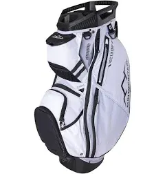 Sun Mountain 2024 C-130 Golf Cart Bag - 14-Way Cart Bag - NAVY / WHITE / RED USA