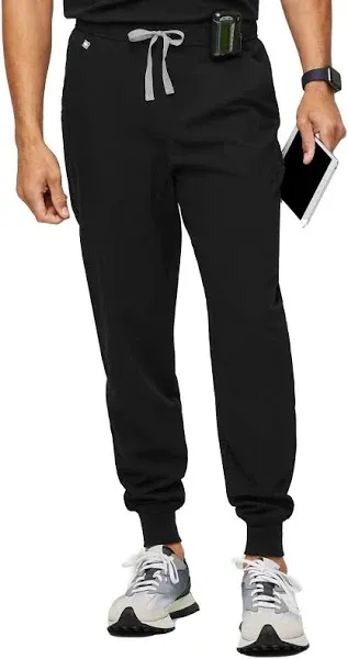 FIGS Tansen Jogger Scrub Pants for Men — Slim Fit, 5 Pockets, 4-Way Stretch, Anti-Wrinkle Men’s Scrub Pants