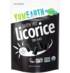 YumEarth Organic Black Licorice (5 oz)