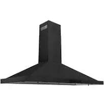 ZLINE Black Stainless Steel Wall Mount Range Hood