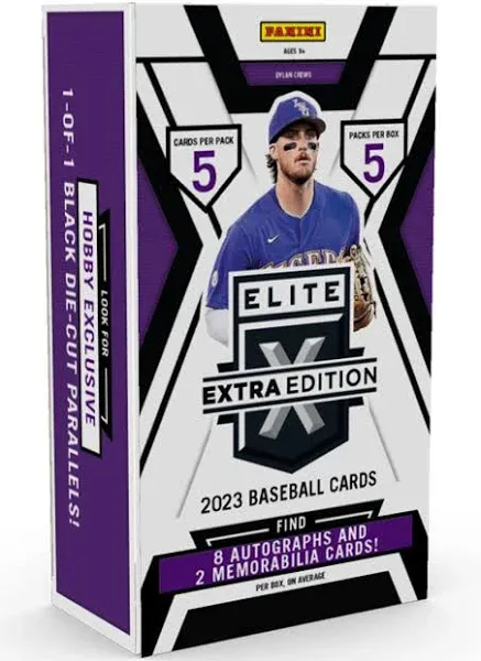 2023 Elite Extra Edition Baseball Hobby Box