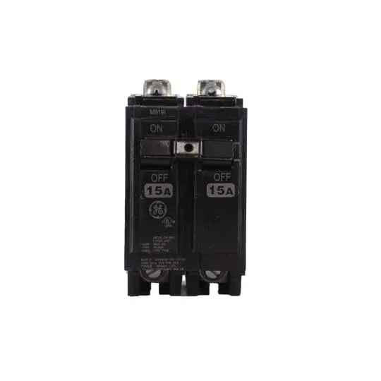 GE Circuit Breaker,20A,Bolt On,120/240V,2P THQB2120HID