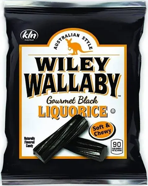 Licorice 24 Ounce Classic Gourmet Soft &amp; Chewy Australian Black Licorice Cand...