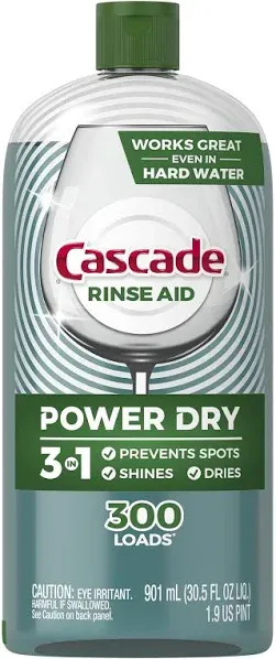 Cascade Platinum Dishwasher Rinse Aid